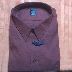 Joseph & Feiss Maroon Dress Shirt